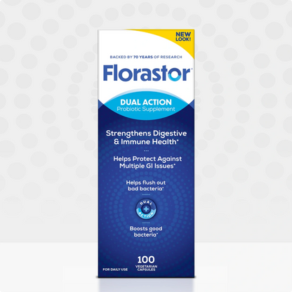 Florastor® Dual Action Probiotic Supplement